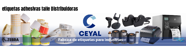 etiquetas adhesivas talle Distribuidoras