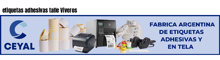 etiquetas adhesivas talle Viveros