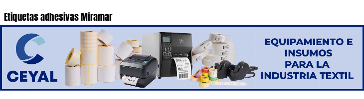 Etiquetas adhesivas Miramar