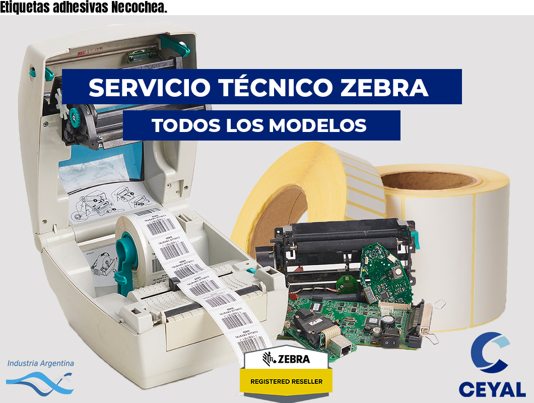Etiquetas adhesivas Necochea.