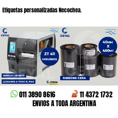 Etiquetas personalizadas Necochea.