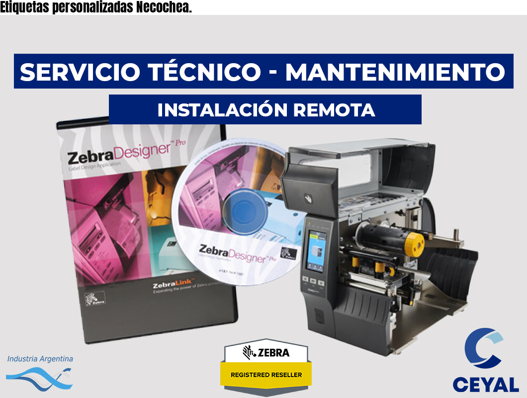 Etiquetas personalizadas Necochea.