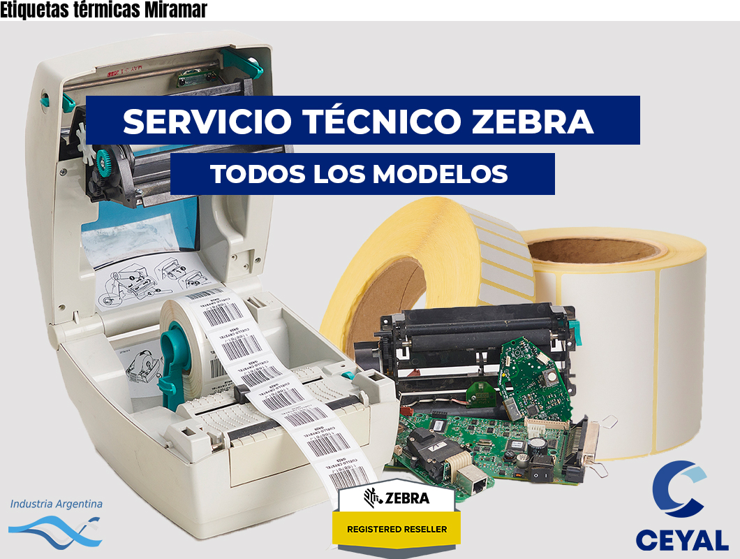 Etiquetas térmicas Miramar