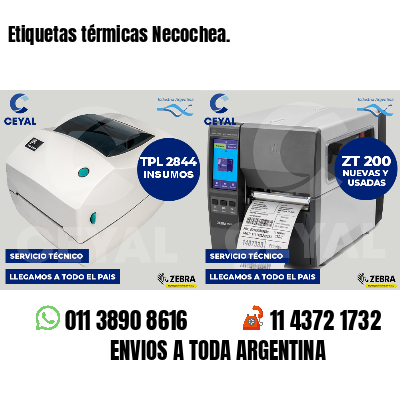 Etiquetas térmicas Necochea.