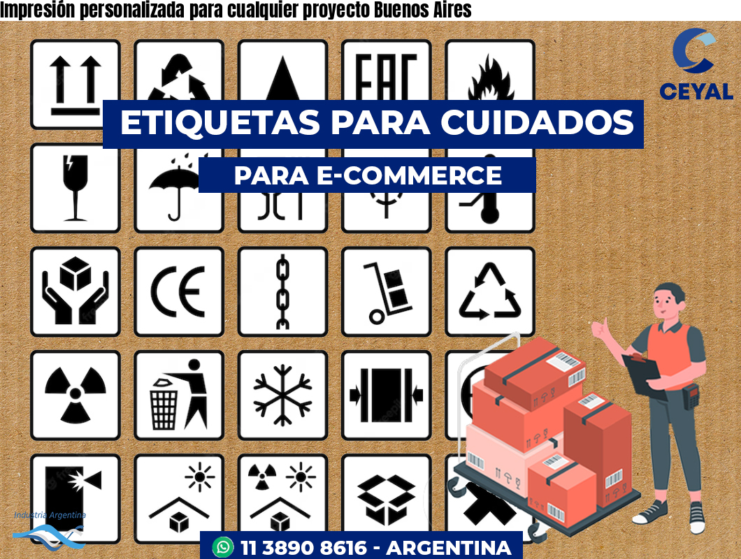 Impresión personalizada para cualquier proyecto Buenos Aires
