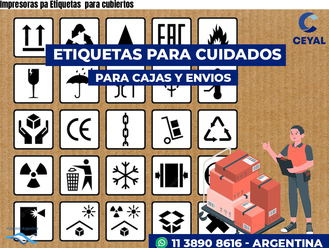 Impresoras pa Etiquetas  para cubiertos