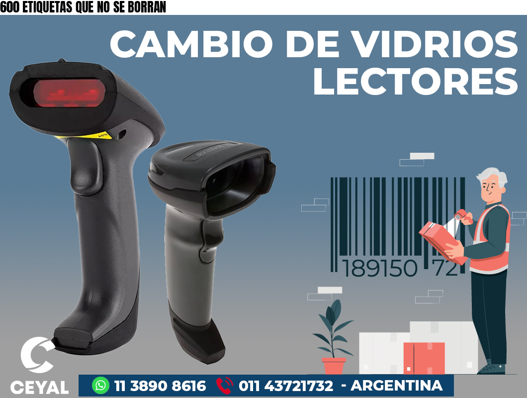 600 ETIQUETAS QUE NO SE BORRAN