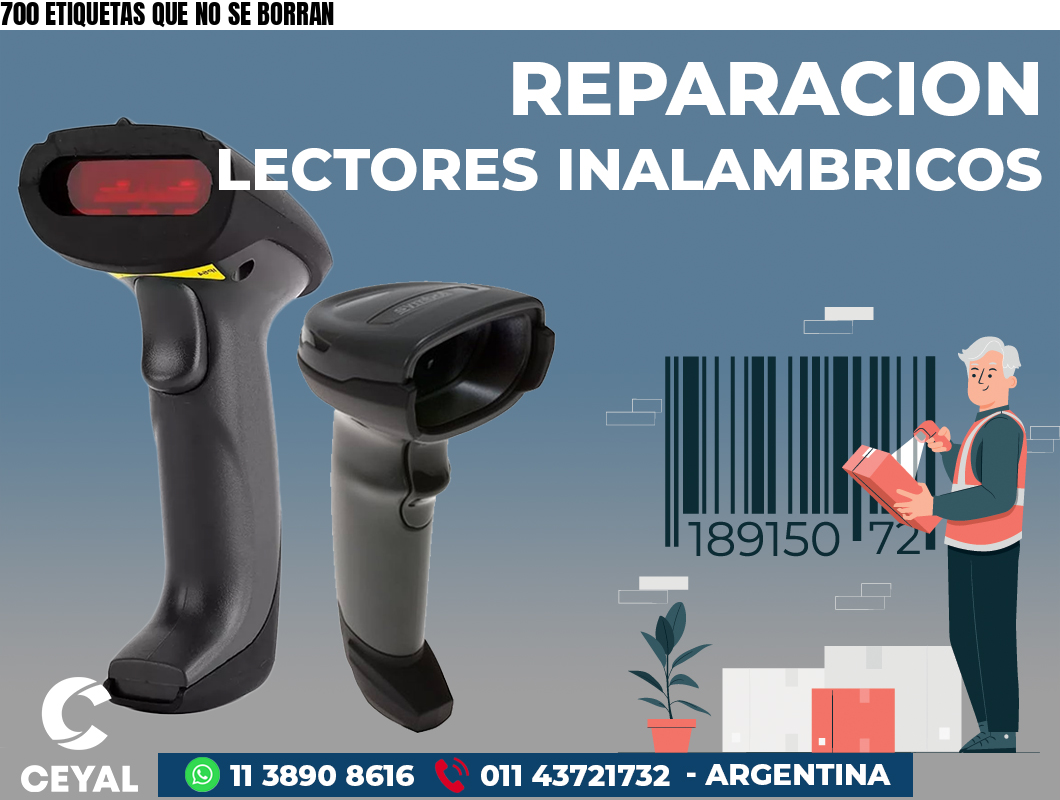 700 ETIQUETAS QUE NO SE BORRAN