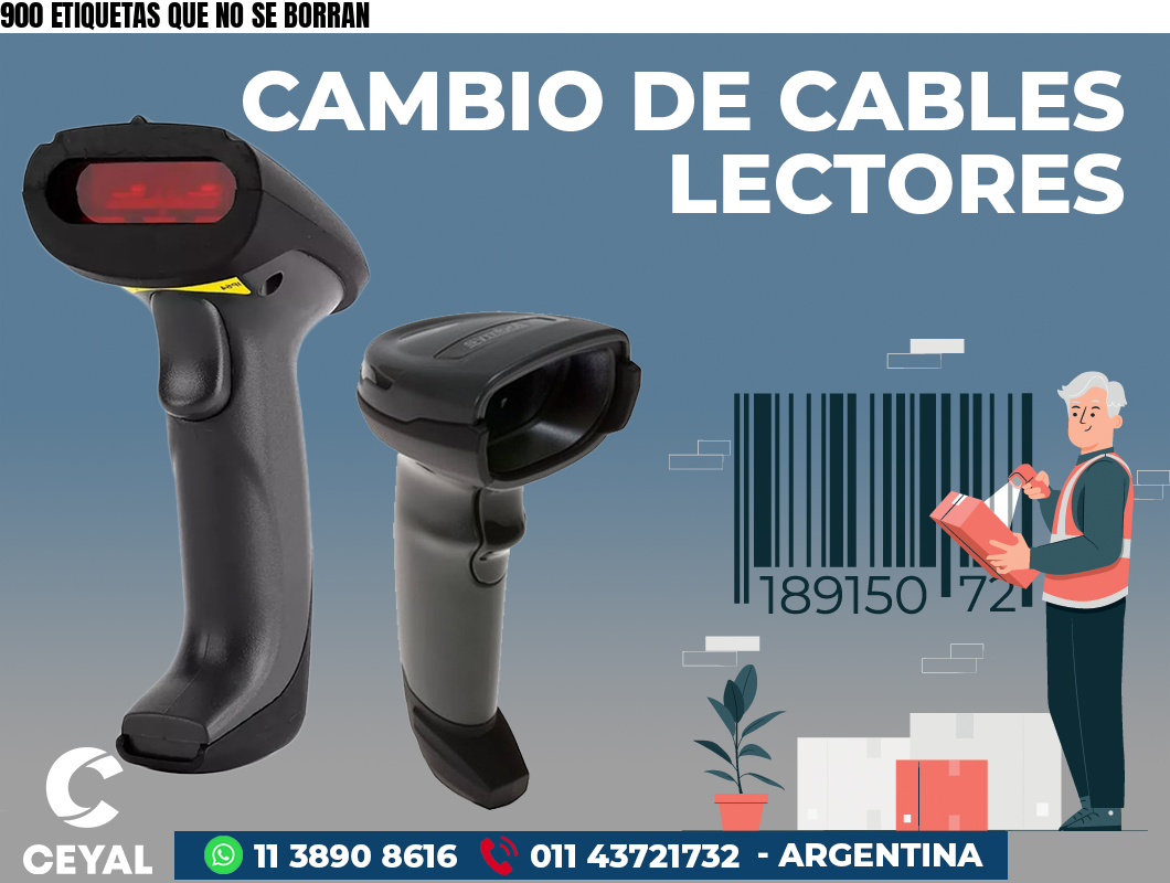 900 ETIQUETAS QUE NO SE BORRAN