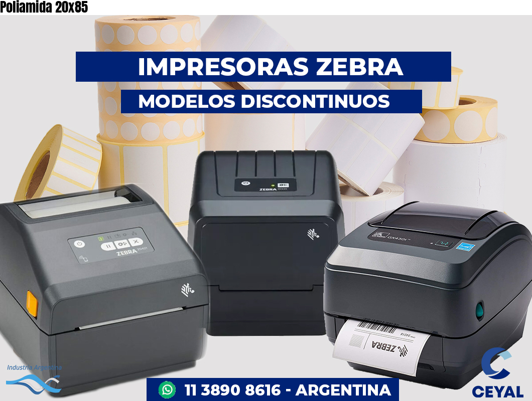Poliamida 20x85