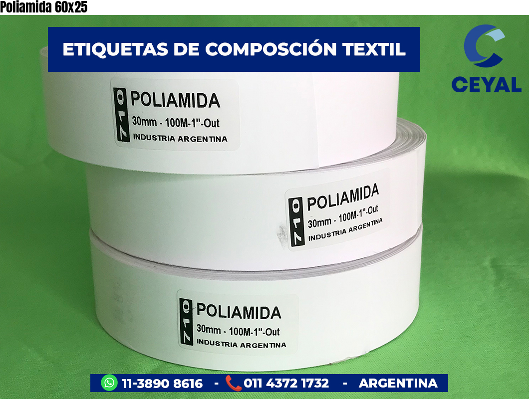 Poliamida 60×25