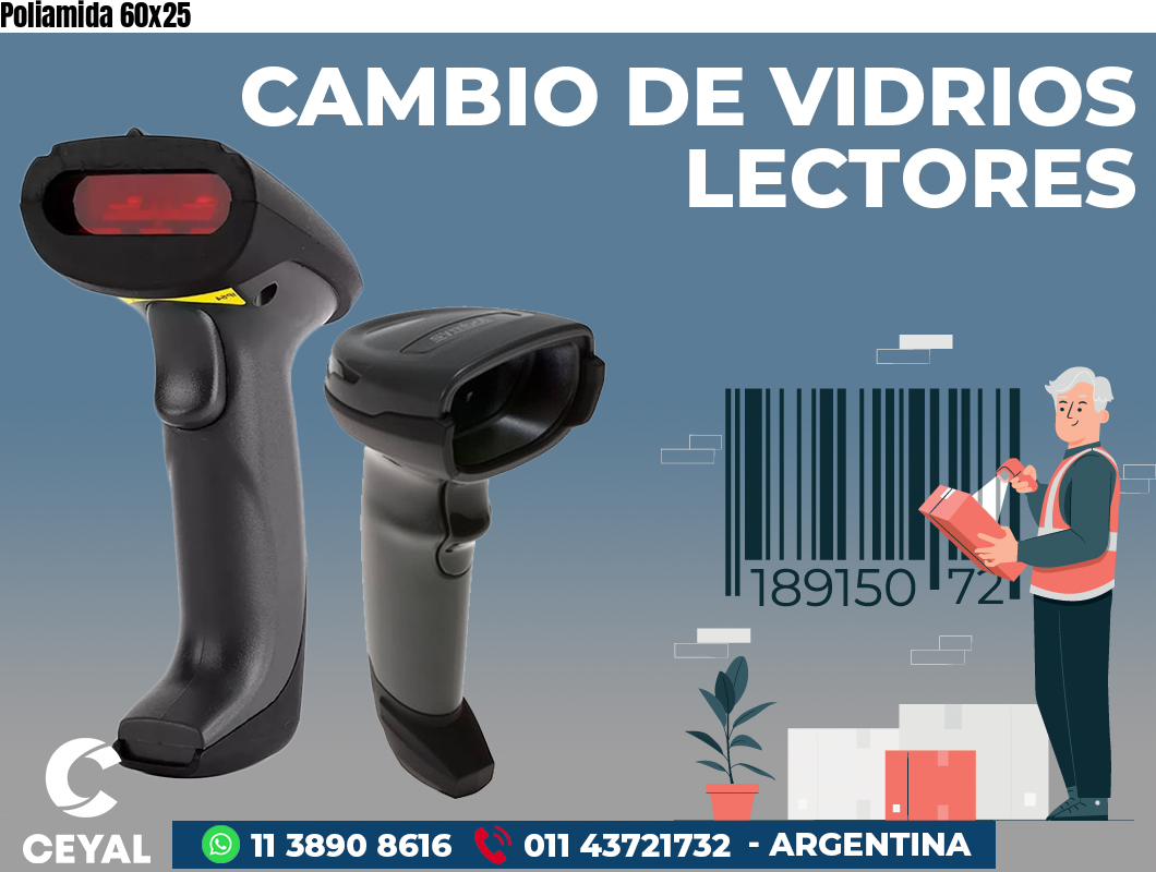 Poliamida 60x25