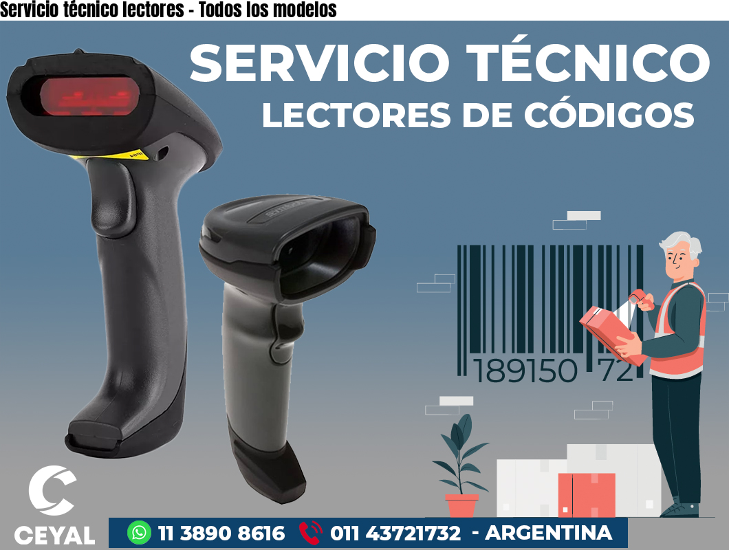 Servicio técnico lectores – Todos los modelos