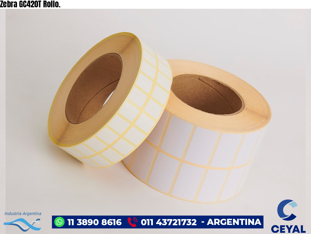 Zebra GC420T Rollo.