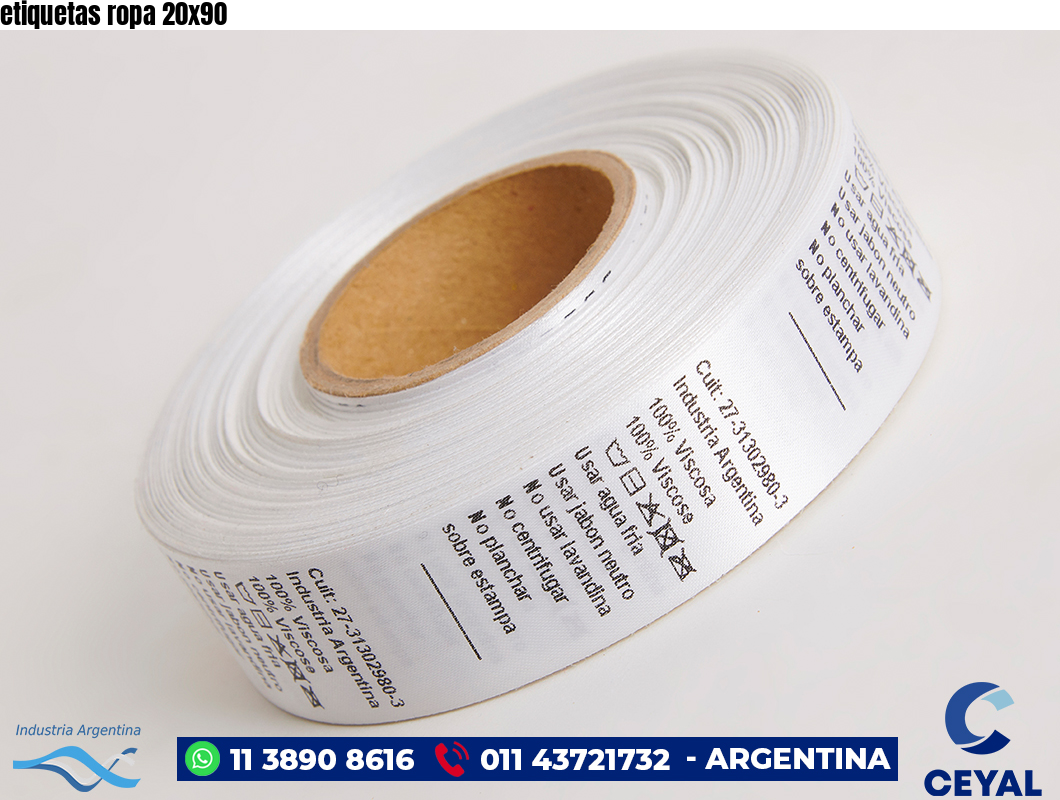 etiquetas ropa 20×90