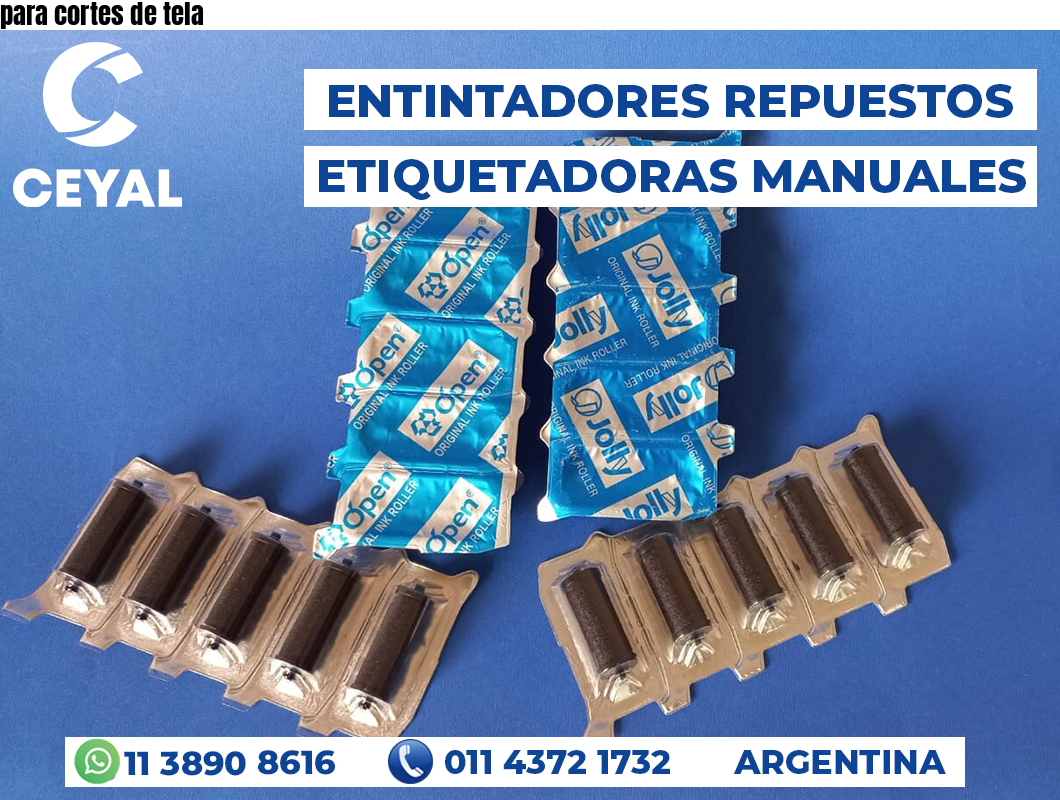 para cortes de tela