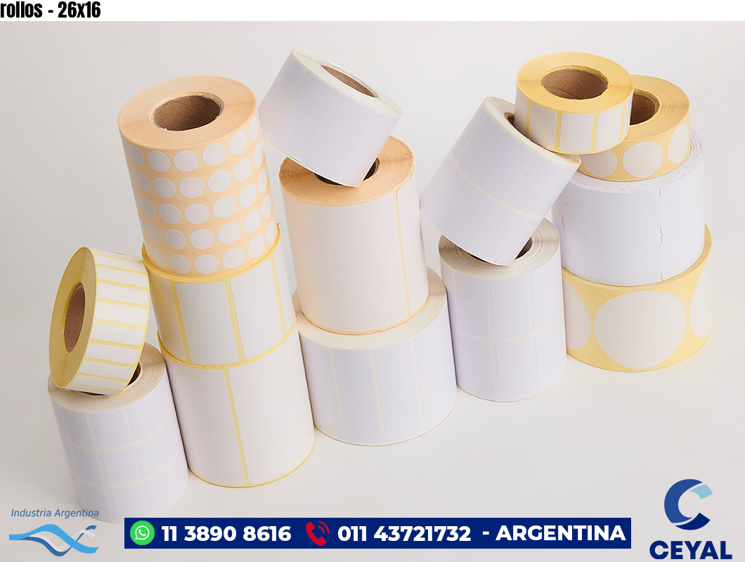 rollos - 26x16