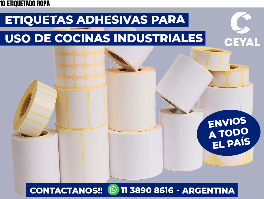 10 ETIQUETADO ROPA
