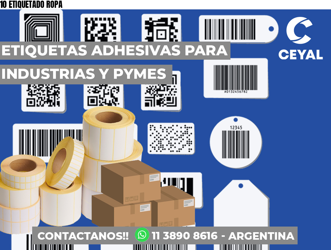 10 ETIQUETADO ROPA