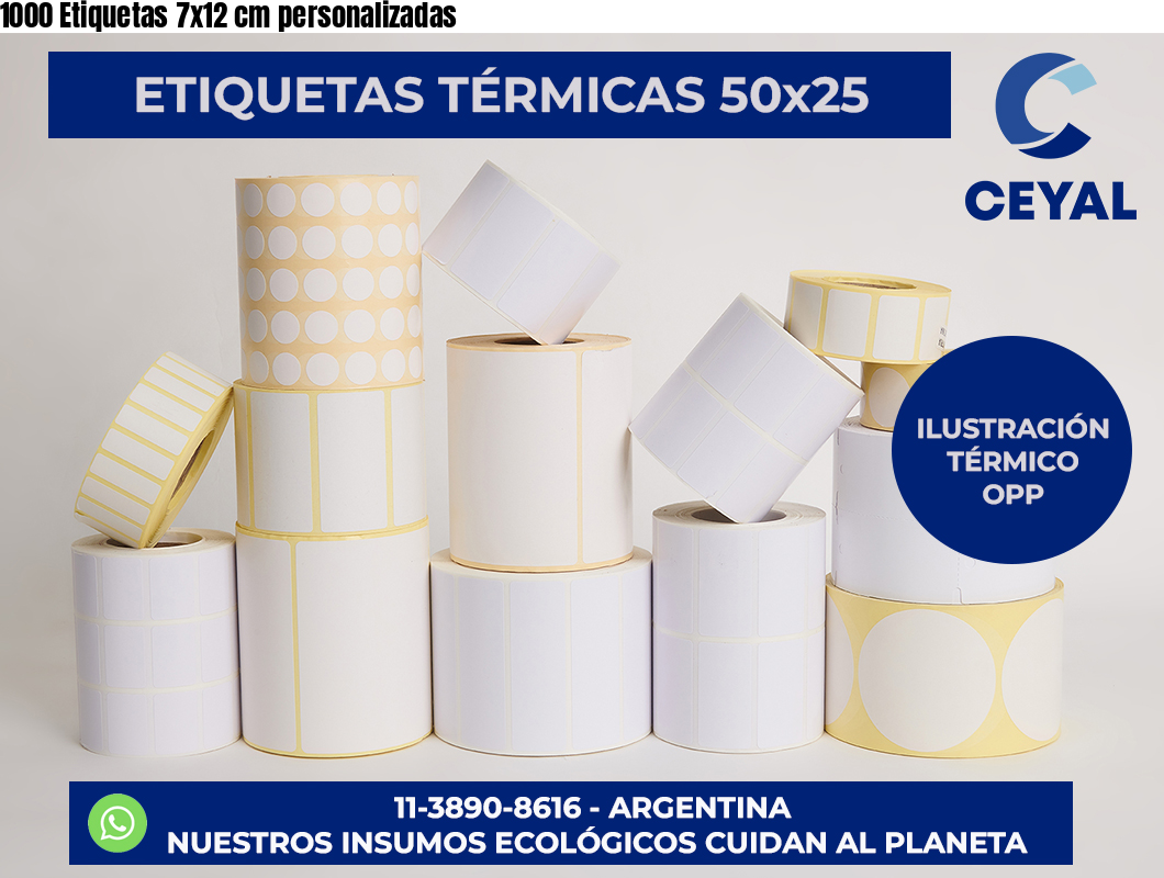 1000 Etiquetas 7×12 cm personalizadas