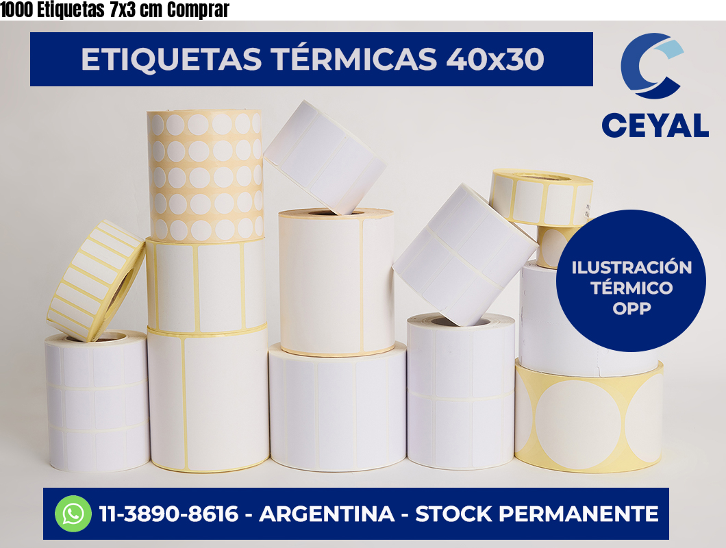 1000 Etiquetas 7×3 cm Comprar