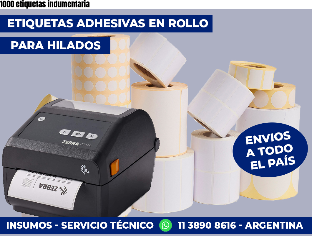 1000 etiquetas indumentaria