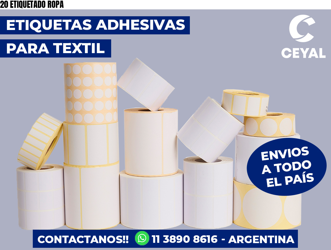 20 ETIQUETADO ROPA
