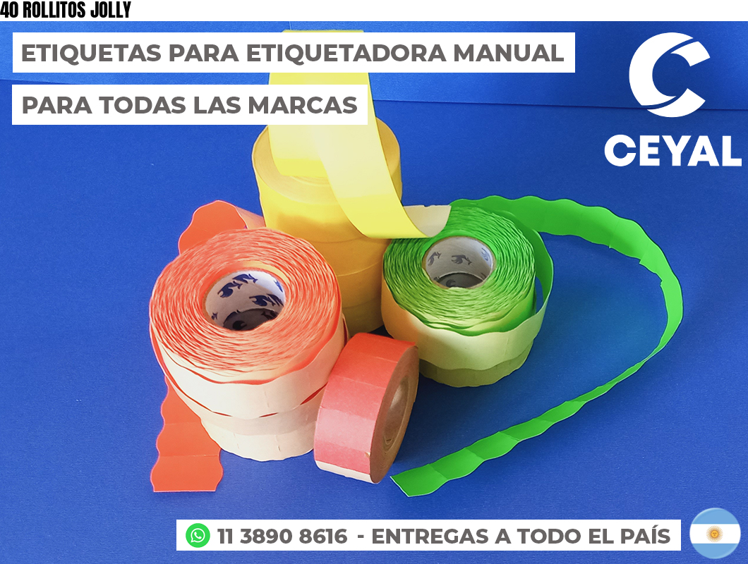 40 ROLLITOS JOLLY