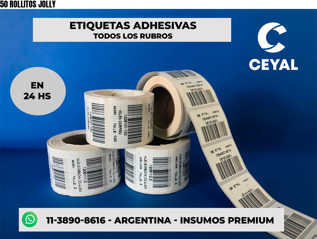 50 ROLLITOS JOLLY