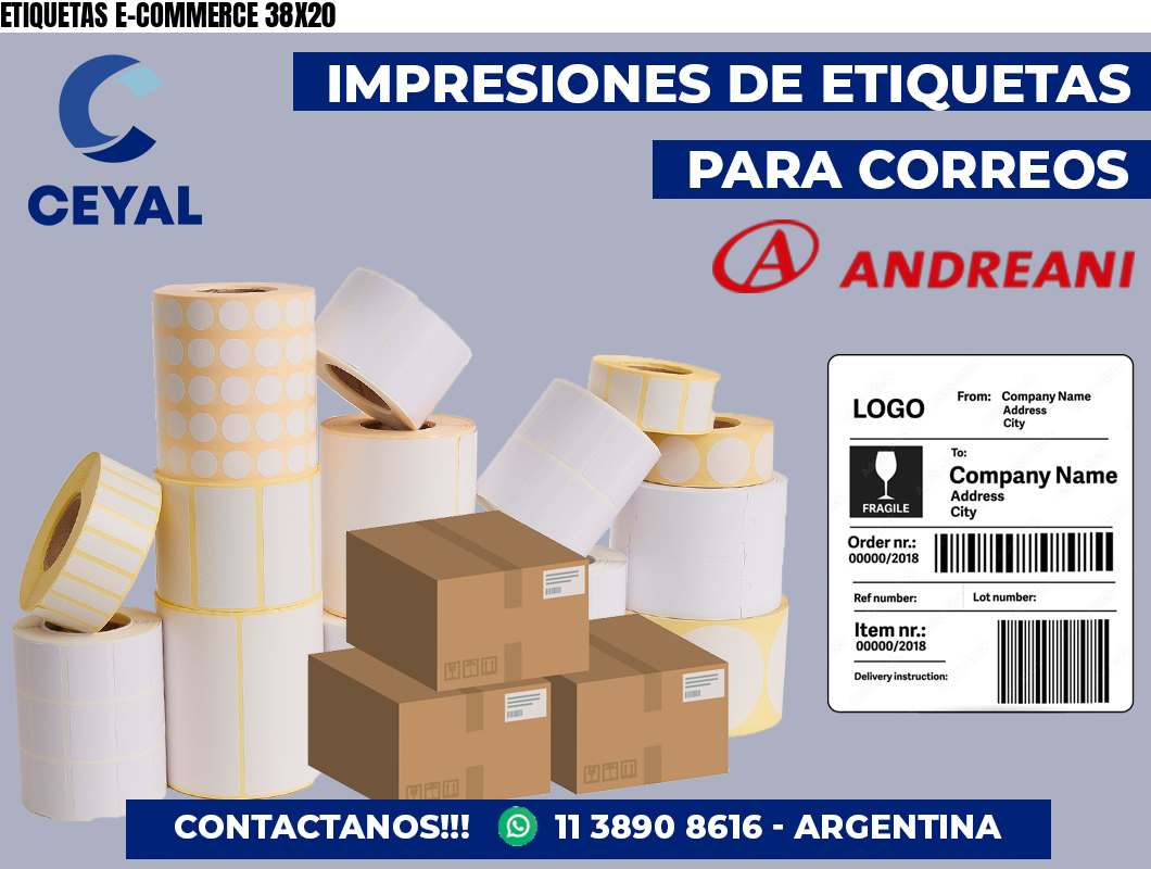 ETIQUETAS E-COMMERCE 38X20