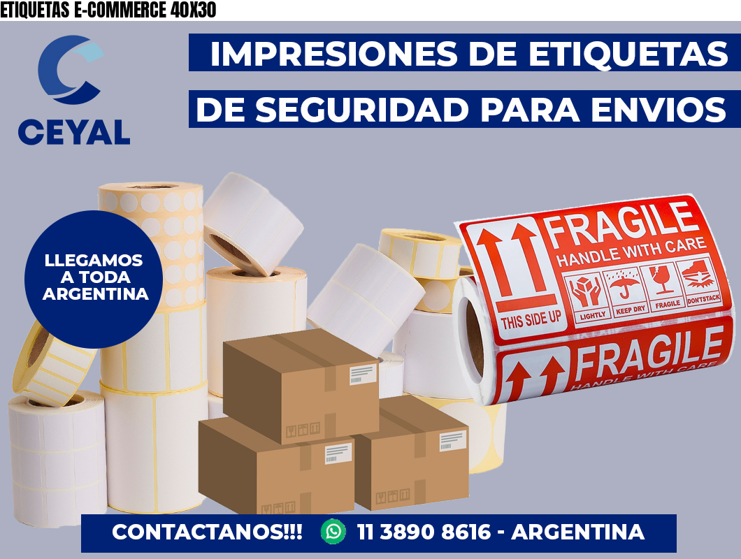 ETIQUETAS E-COMMERCE 40X30