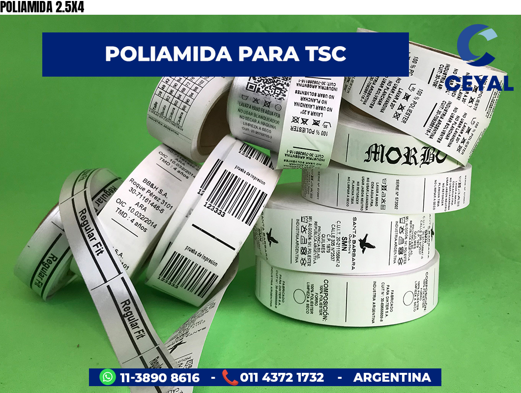 POLIAMIDA 2.5X4