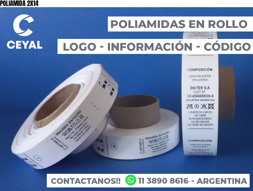 POLIAMIDA 2X14