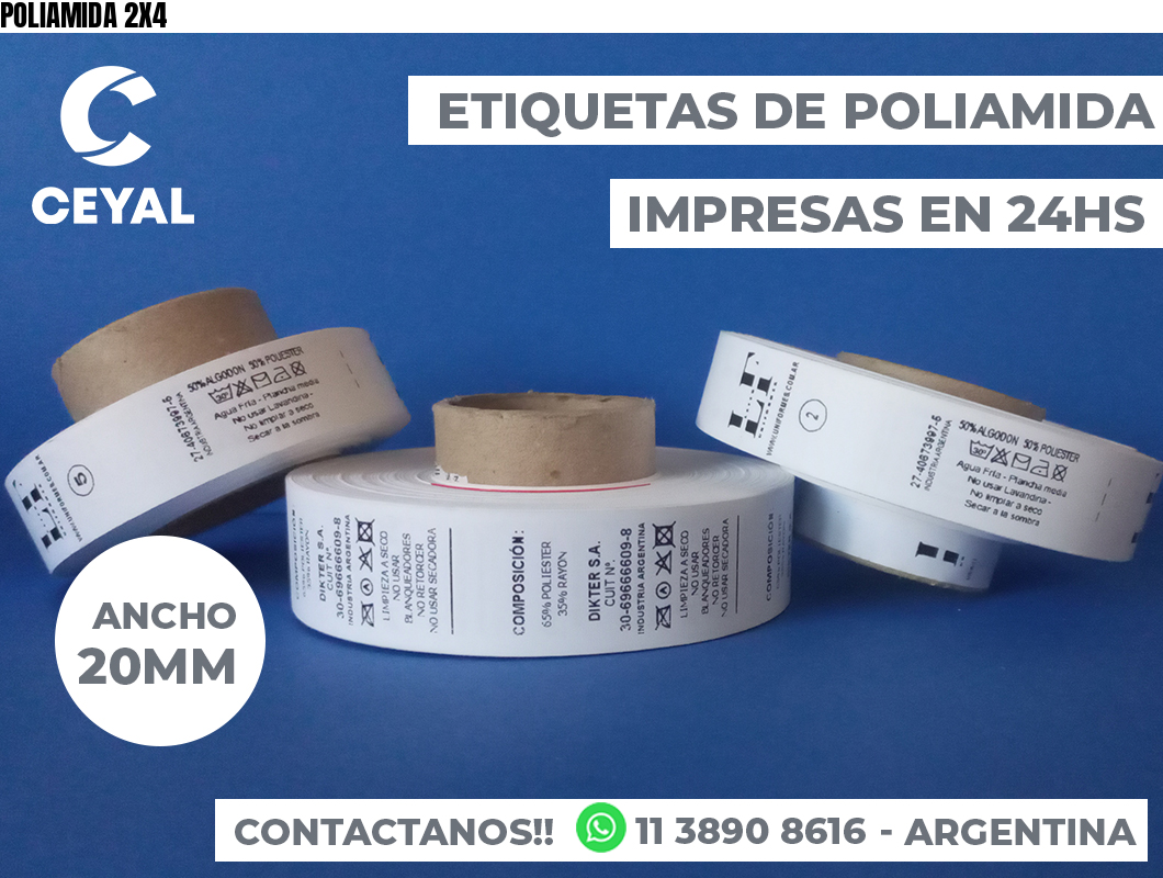 POLIAMIDA 2X4