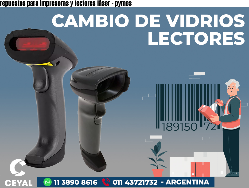 repuestos para impresoras y lectores láser - pymes