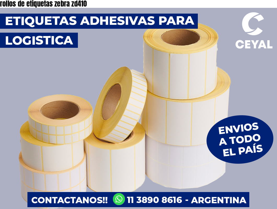 rollos de etiquetas zebra zd410