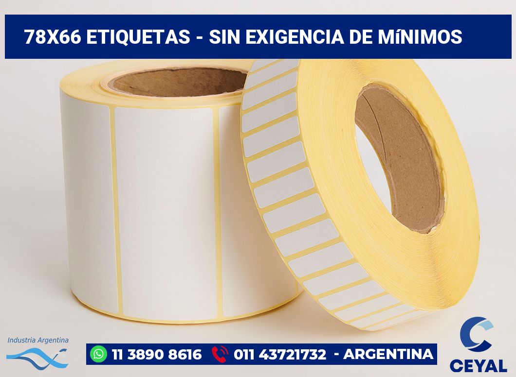 78x66 Etiquetas