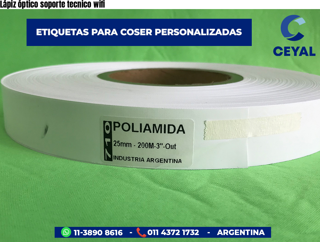Lápiz óptico soporte tecnico wifi