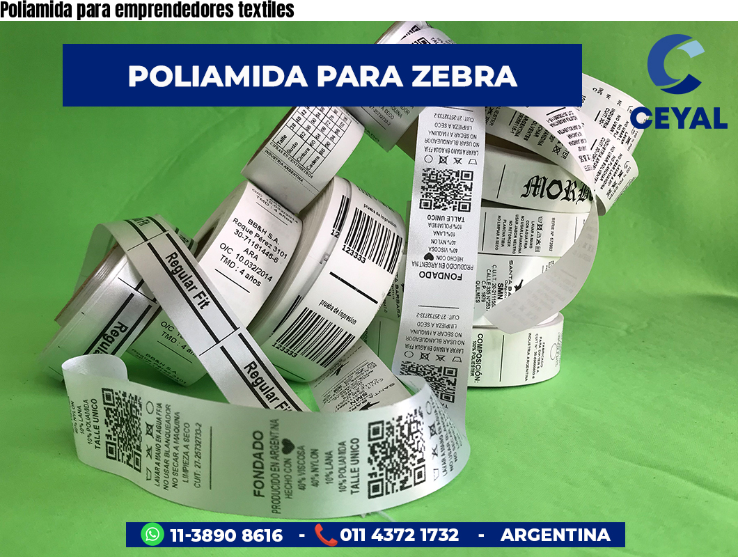 Poliamida para emprendedores textiles