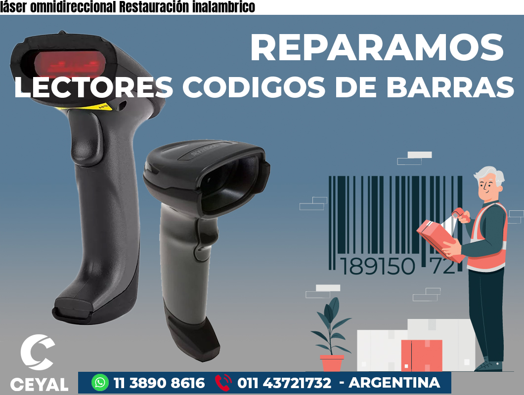 láser omnidireccional Restauración inalambrico