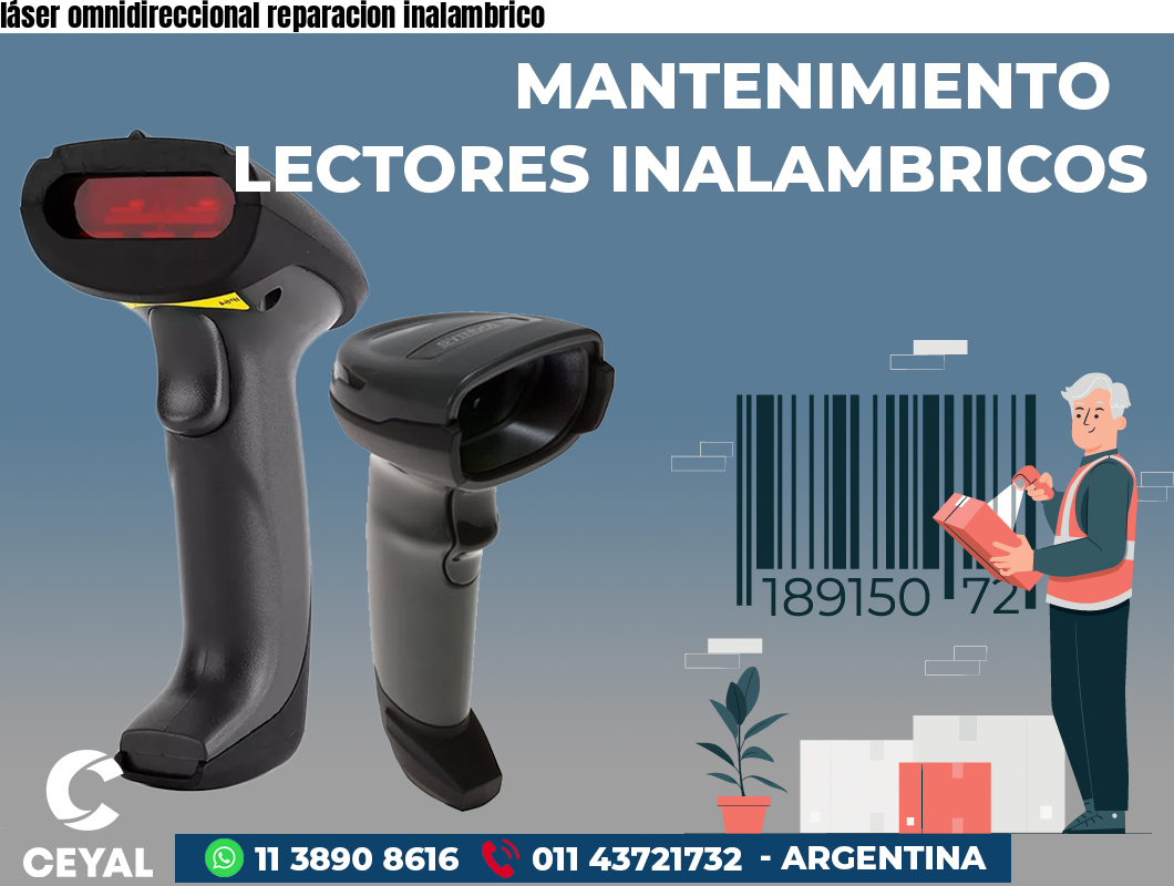láser omnidireccional reparacion inalambrico