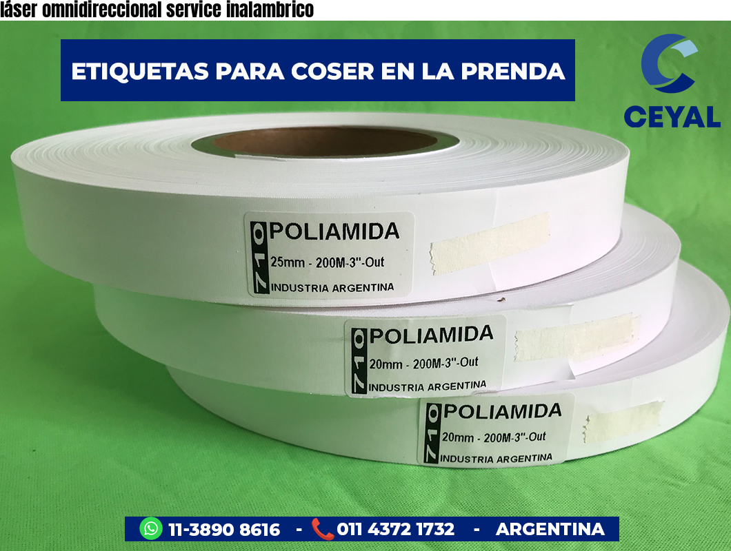láser omnidireccional service inalambrico