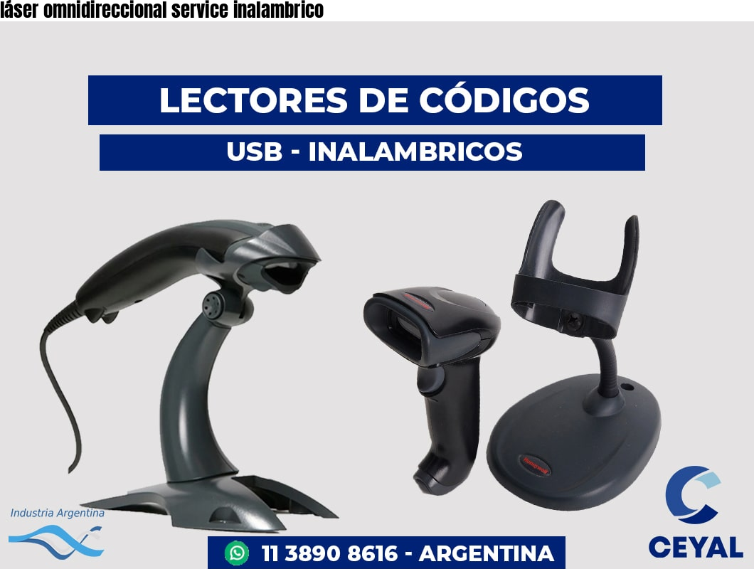 láser omnidireccional service inalambrico