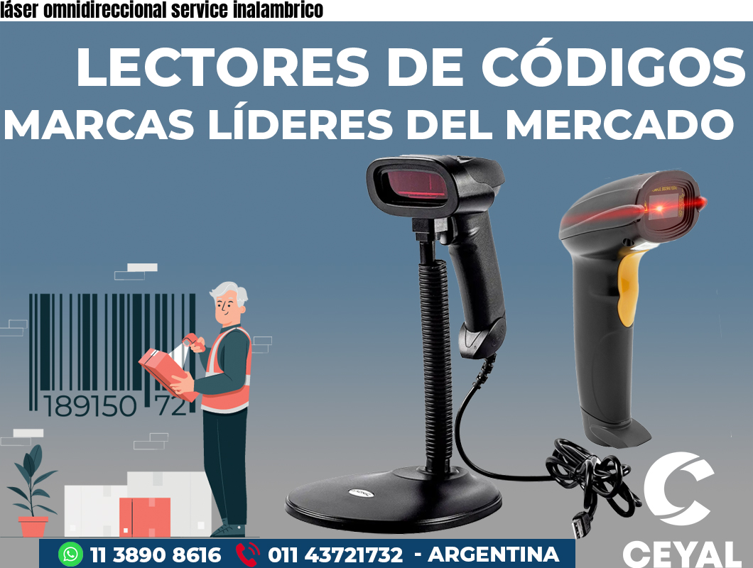 láser omnidireccional service inalambrico