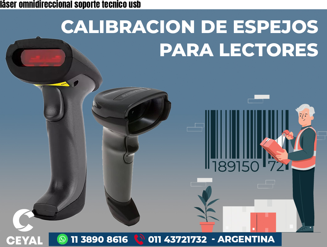 láser omnidireccional soporte tecnico usb