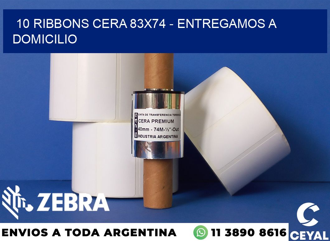10 Ribbons cera 83x74 - entregamos a domicilio