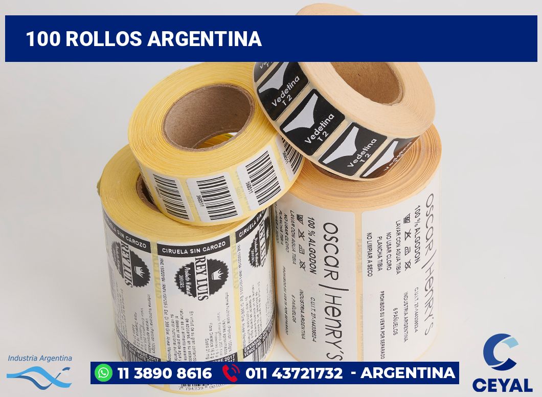 100 Rollos argentina