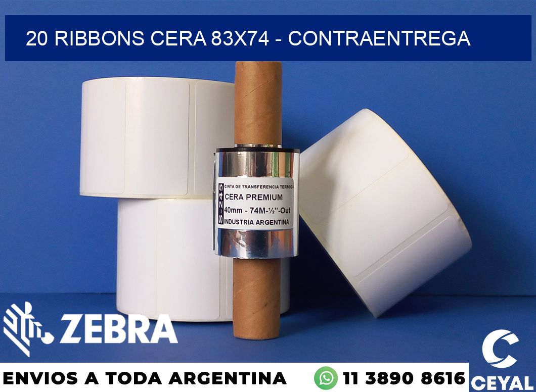 20 Ribbons cera 83x74 - contraentrega