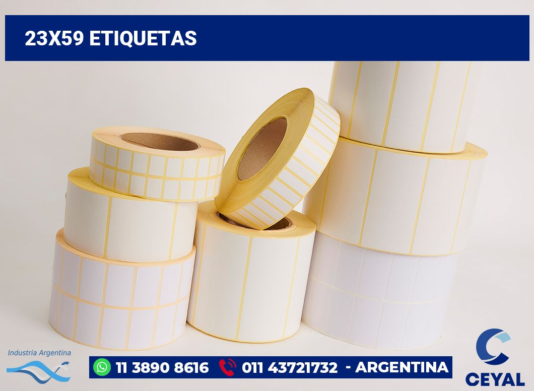 23x59 Etiquetas