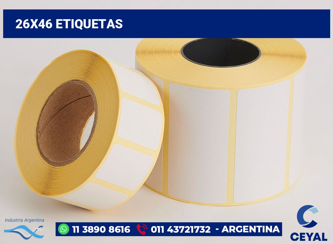 26x46 Etiquetas